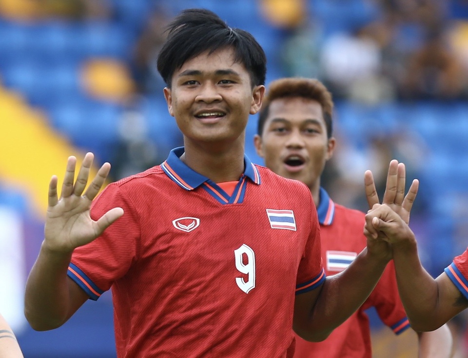 Ngôi sao 17 tuổi rực sáng ở U22 Thái Lan