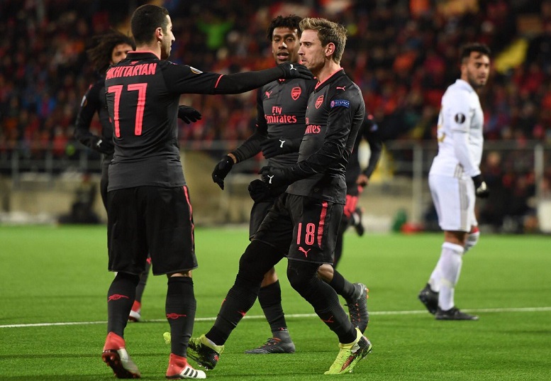 03h05 ngày 23/02, Arsenal vs Ostersunds: Chơi bóng với… “quân xanh”