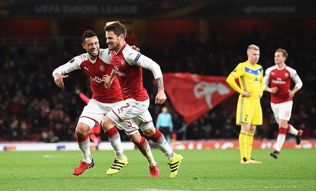 Arsenal ngán nhất đội nào ở Europa League?