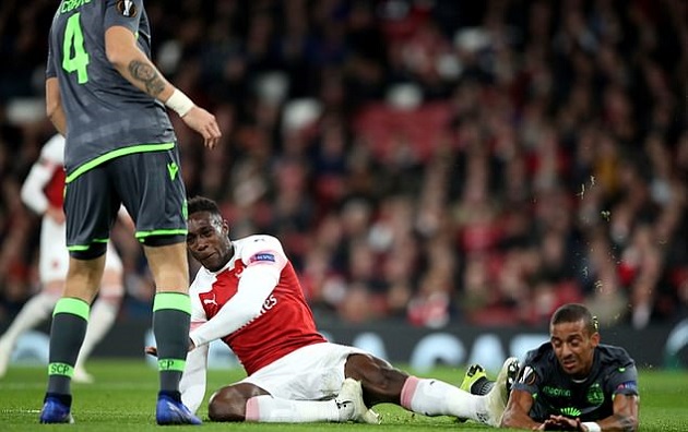 Bão chấn thương ập đến, Arsenal chia điểm đáng tiếc trước Sporting Lisbon