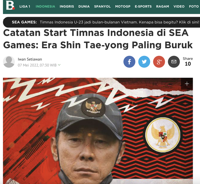 Báo chí Indonesia thừa nhận đội nhà “chưa đủ đẳng cấp” so tài với U23 Việt Nam