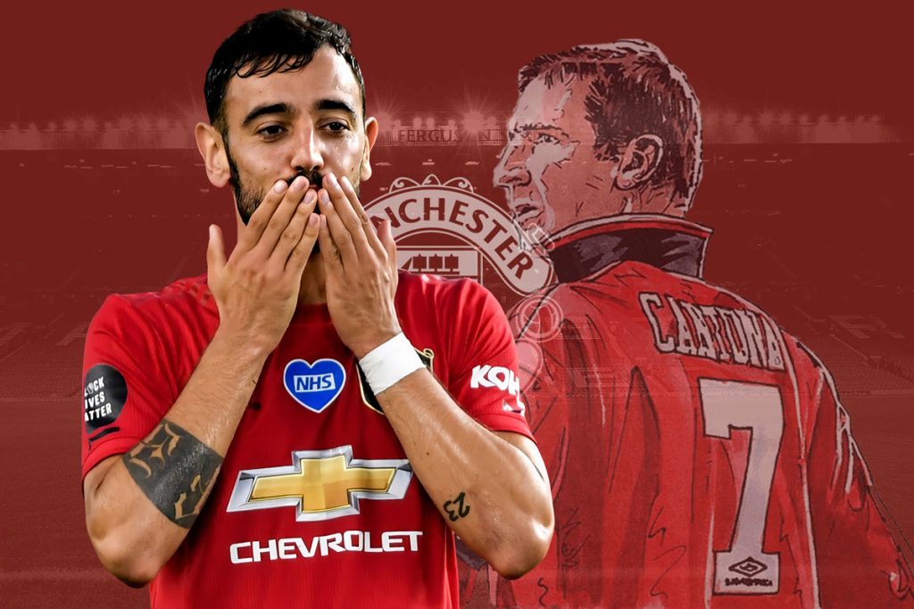Bruno Fernandes từ chối được so sánh với Eric Cantona