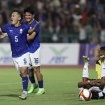 Campuchia chiếm ngôi đầu của Indonesia sau trận thắng đậm