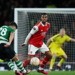 Cầu thủ Spurs ăn mừng siêu phẩm khiến Arsenal trả giá ở Europa League