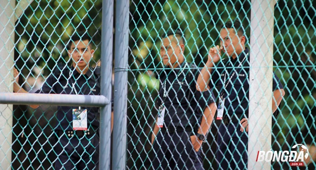 Chủ nhà SEA Games 29 thắt chặt an ninh buổi tập U22 Việt Nam