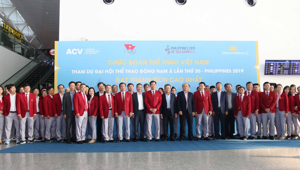 Đoàn Thể thao Việt Nam lên đường dự SEA Games 30