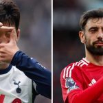 Đội hình kết hợp MU – Tottenham: Bruno Fernandes hỗ trợ Son Heung-min