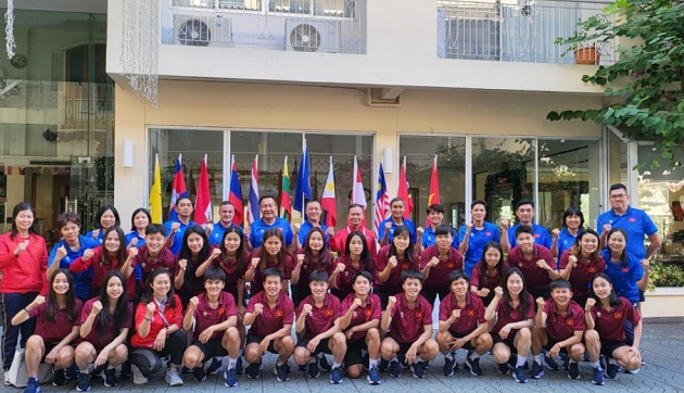 ĐT nữ Việt Nam nhận sự tiếp lửa mạnh mẽ trước đại chiến