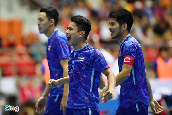 Futsal Việt Nam thua Thái Lan ở trận tranh HCV SEA Games