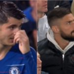 Giroud không tin nổi pha hỏng ăn của Morata