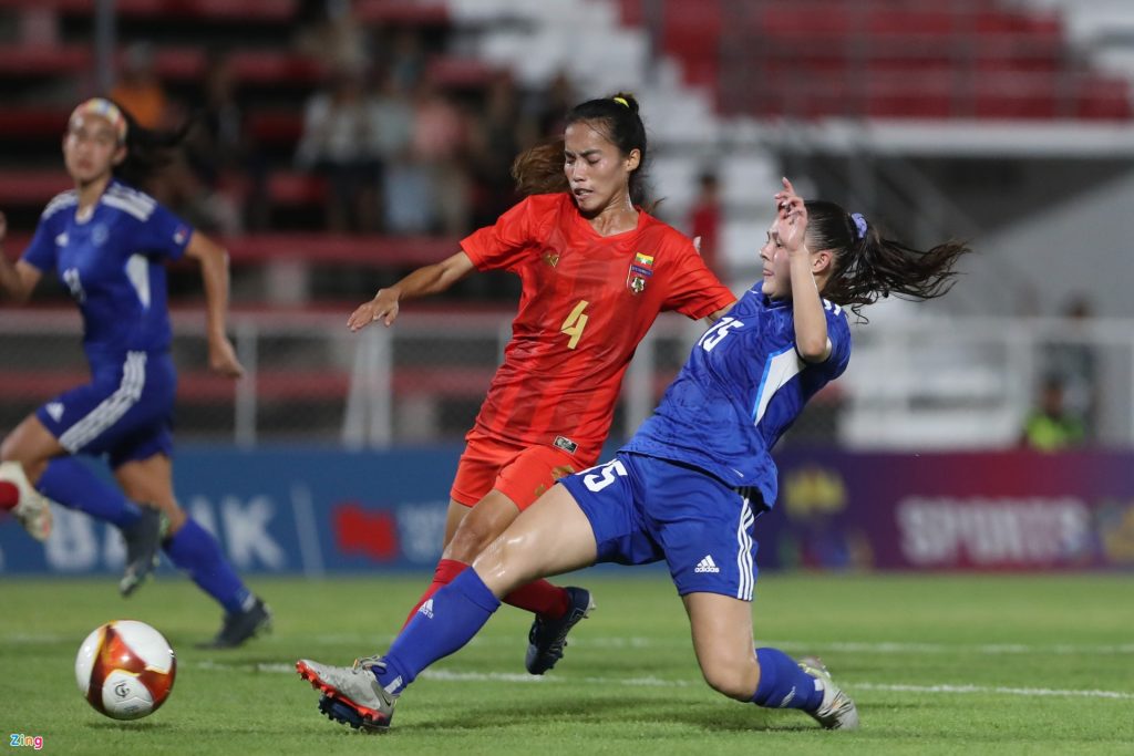 HLV đội nữ Myanmar cảnh giác trước Huỳnh Như