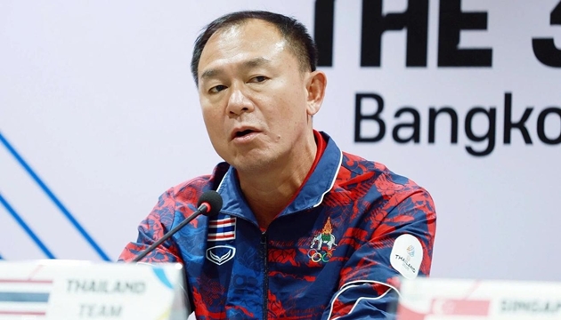 HLV U22 Thái Lan thừa nhận thách thức mang tên U22 Singapore