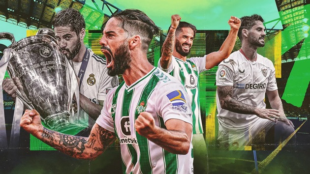 Isco – Từ thiên tài lạc lối đến biểu tượng mới của Real Betis