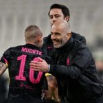 Mudryk có hành động đặc biệt sau khi ghi bàn