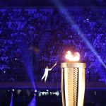 Ngọn đuốc SEA Games 29 đã bùng cháy trên sân Bukit Jalil
