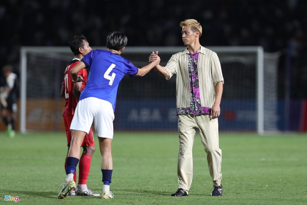 Những khoảnh khắc cuối cùng của Honda ở U22 Campuchia