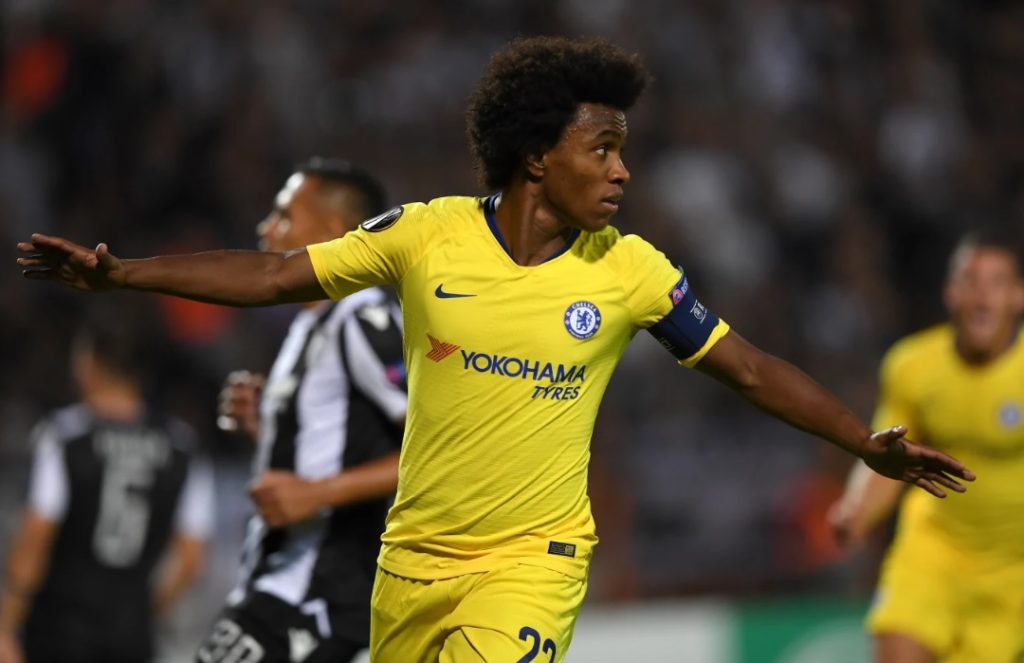 Những ngôi sao của Chelsea tại Europa League (phần 4): Willian