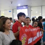 Những nhà vô địch SEA Games trở về trong sự chào đón của người hâm mộ