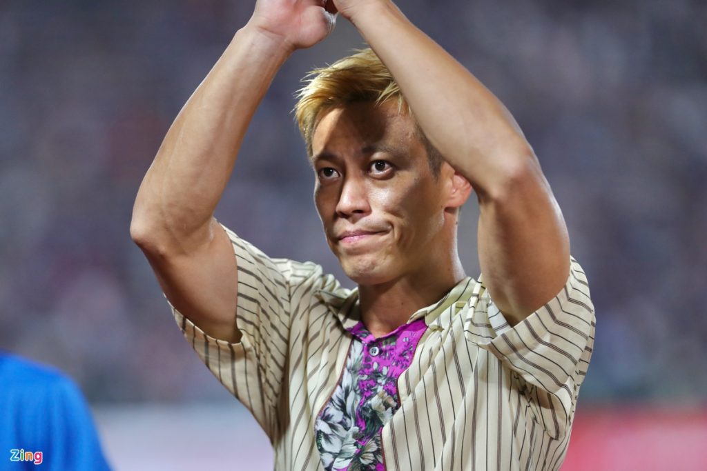 Phản ứng của Keisuke Honda khi chia tay bóng đá Campuchia