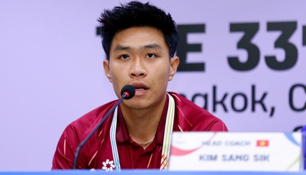 SEA Games 33: Lý Đức tự tin trước chung kết U22 Việt Nam vs U22 Thái Lan