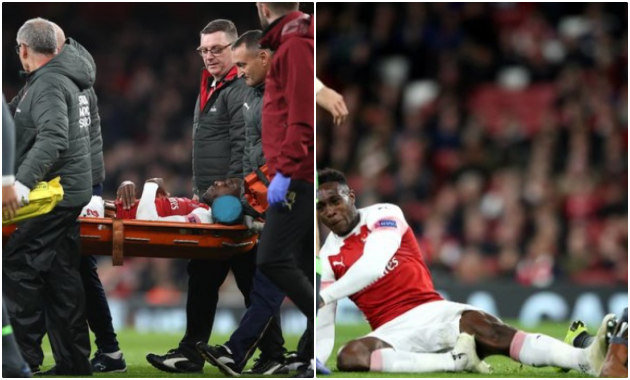 Sốc! Danny Welbeck chấn thương cực nặng, rời sân với bình oxy