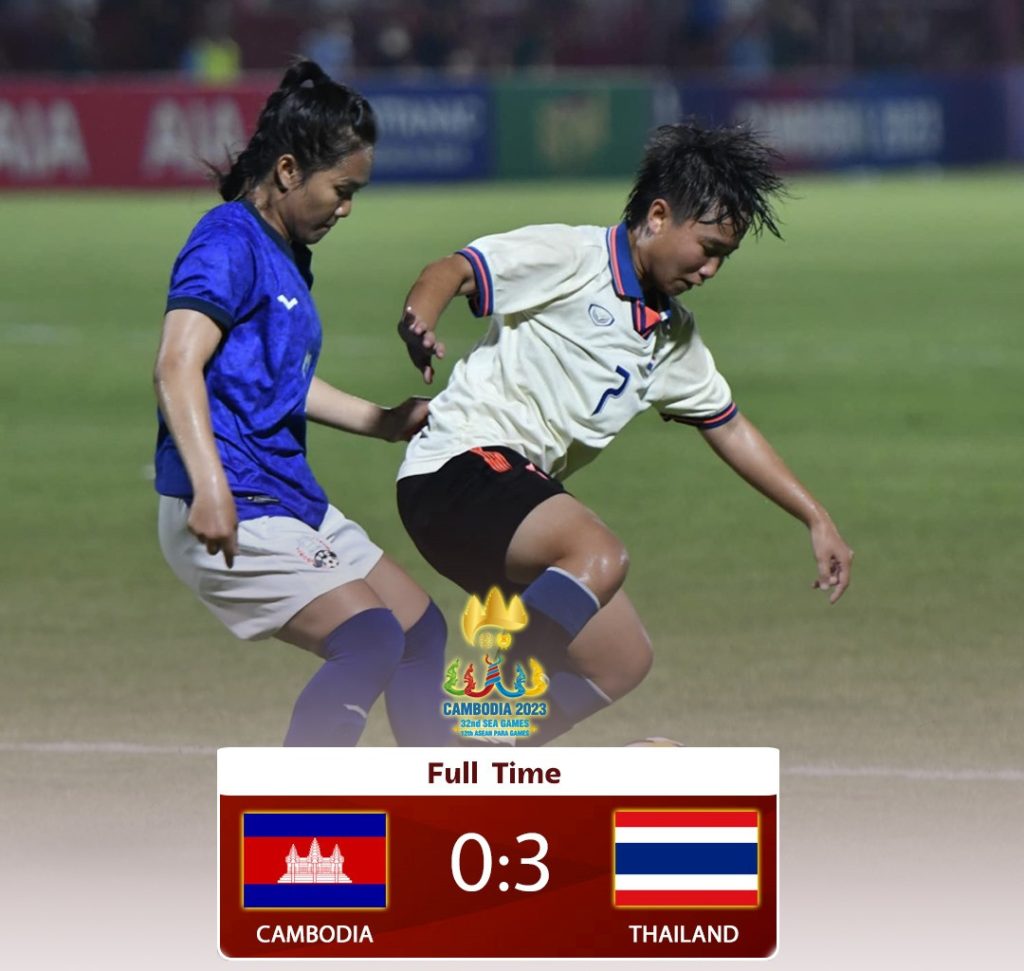 Thua Thái Lan, nữ Campuchia đấu tuyển nữ Việt Nam ở bán kết SEA Games 32
