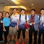 “Tiểu tiên cá” Ánh Viên nhận lời chúc của tuyển thủ nữ Việt Nam