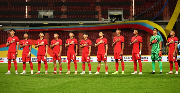 U22 Singapore quyết lập kỳ tích trước Thái Lan để hy vọng đi tiếp