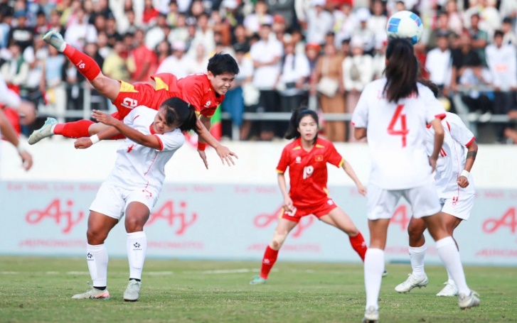 Việt Nam thắng Myanmar mãn nhãn: Ấn định ngôi đầu và gặp Indonesia